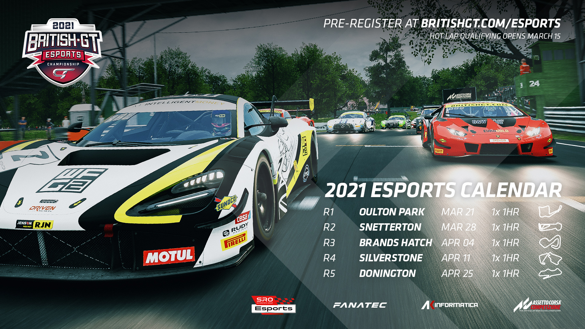 More information about "British GT Esports Championship: round 5 Donington [25 Aprile ore 21]"