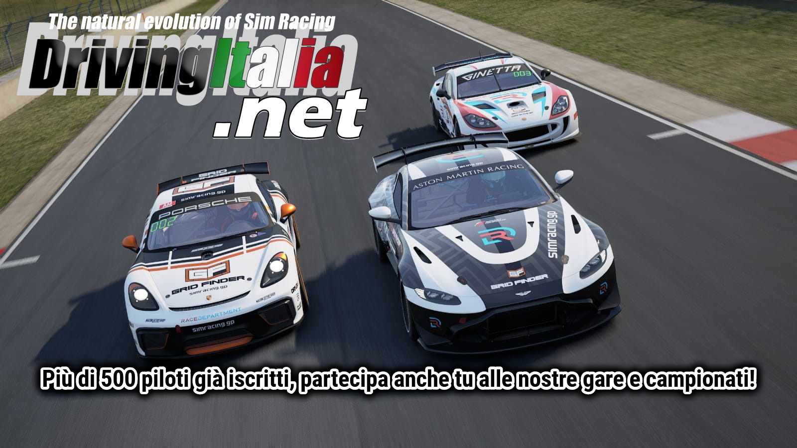More information about "DrivingItalia SimracingGP: simracing fun gratis su Assetto Corsa, AC Competizione e RaceRoom !"