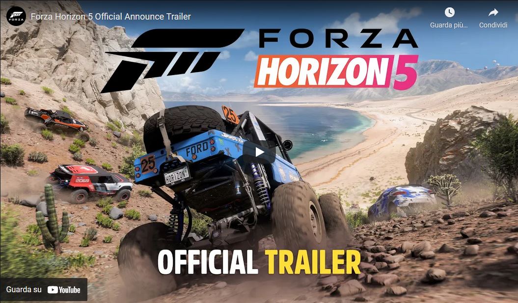 More information about "Annunciato Forza Horizon 5, per Xbox Series X/S, PC e Xbox One"