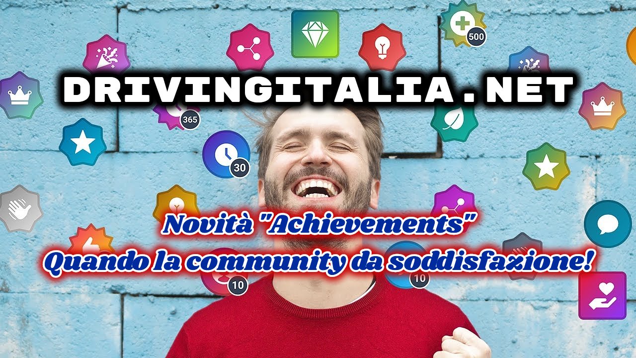 More information about "DrivingItalia: build del sito aggiornata, con "Achievements" e non solo!"