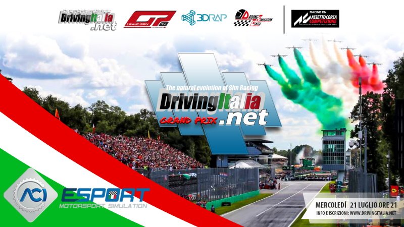More information about "DrivingItalia Grand Prix ACI ESport con Assetto Corsa Competizione: aperte le ISCRIZIONI, disponibile il regolamento"