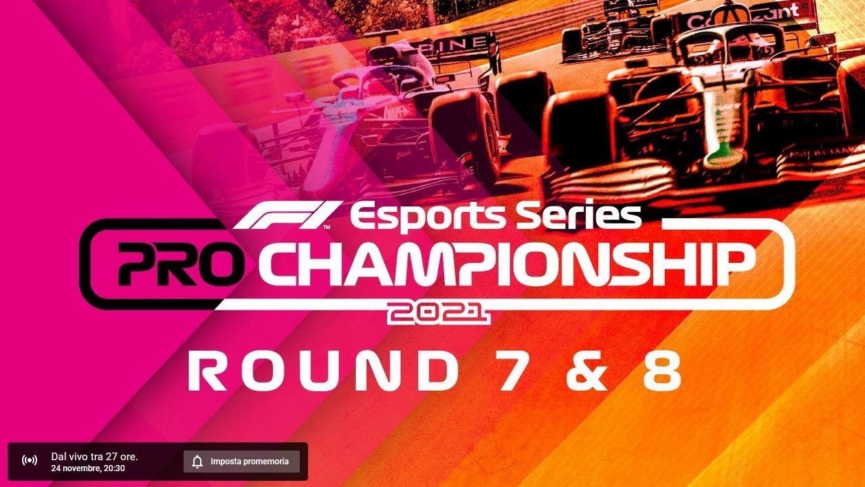 More information about "F1 Esports Pro Championship 2021: Rounds 7 - 8 - 9"