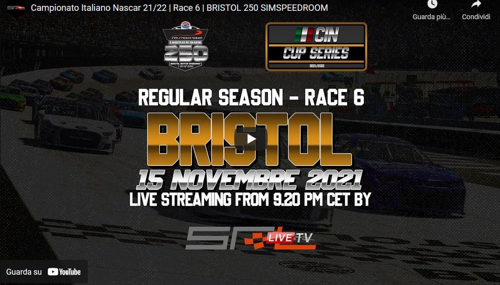 More information about "Campionato Italiano Nascar: Race Game Speed Room Bristol 250"