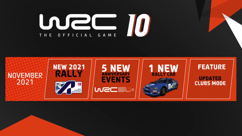 More information about "WRC 10: disponibile l'update di Novembre con tanti nuovi contenuti"