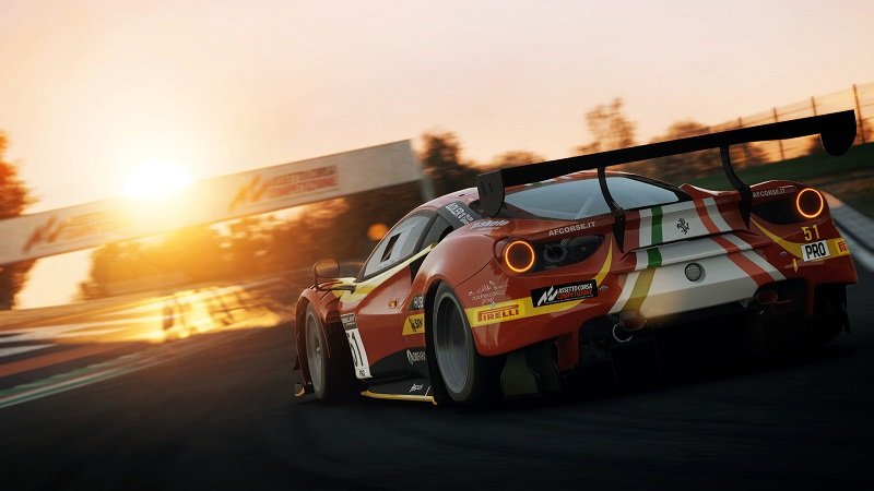 More information about "Assetto Corsa vs Competizione: con un Fanatec CSL Elite la guida della Ferrari 488 GT3 è migliorata?"