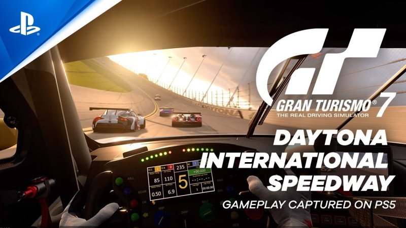More information about "Gran Turismo 7: video gameplay al Daytona International Speedway"