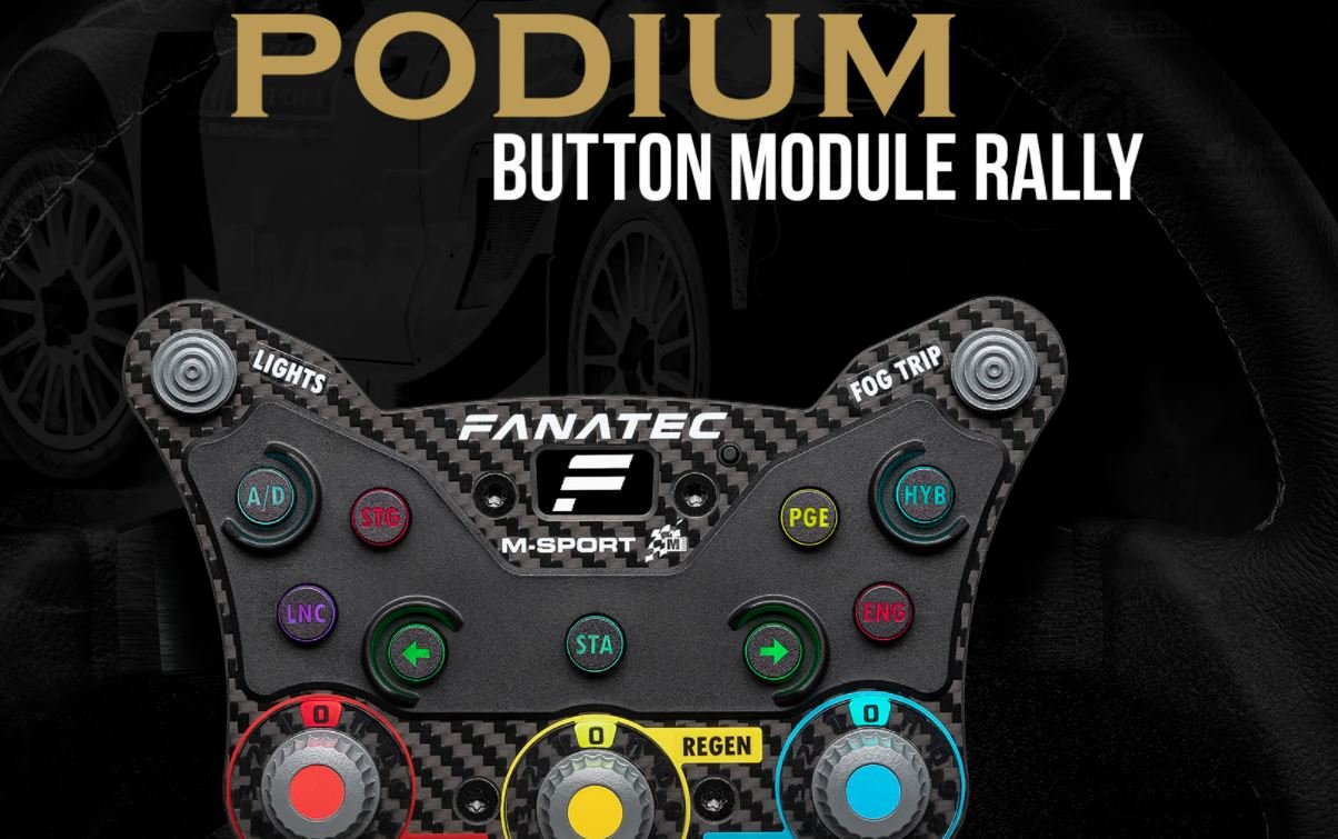 More information about "Fanatec annuncia il Podium Button Module Rally"