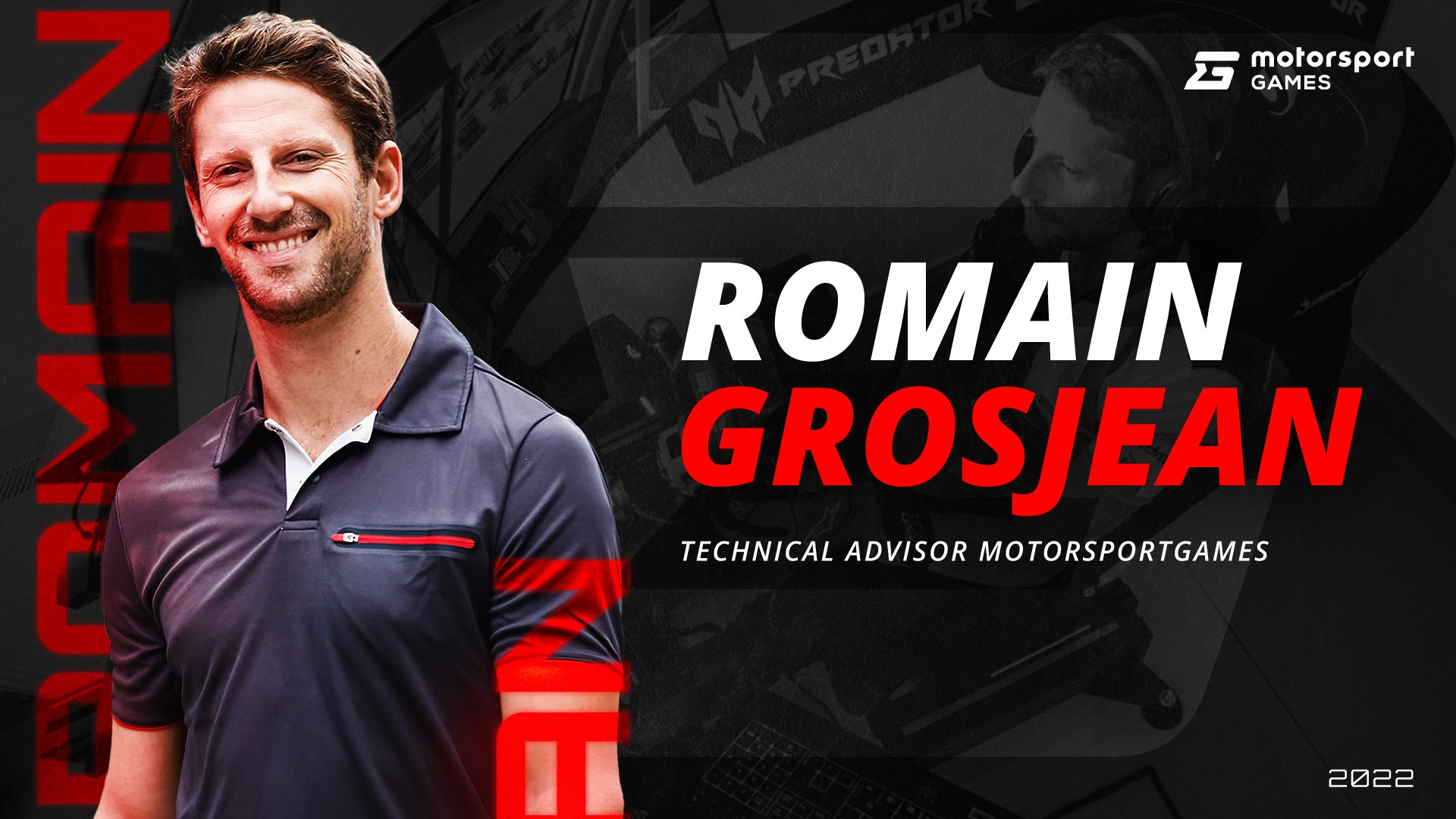 More information about "Romain Grosjean partner di Motorsport Games per lo sviluppo di rFactor 2"