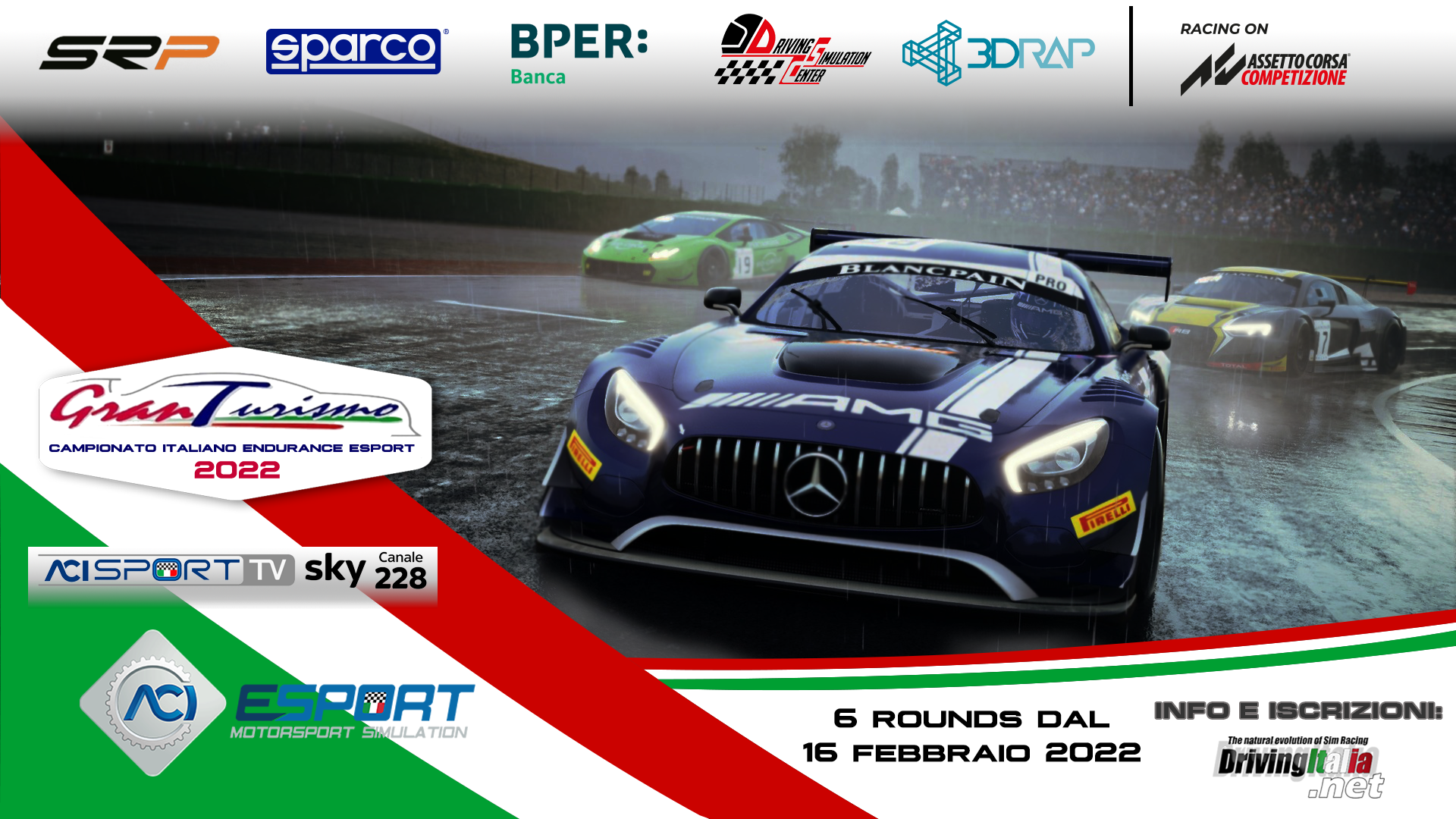 More information about "Campionato Italiano GT Endurance ACI ESport: stasera LIVE ore 20,50 ultimo round a Imola !"