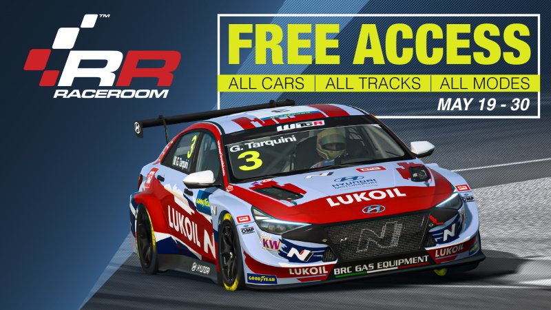 More information about "Raceroom: free access da oggi fino al 30 Maggio!"