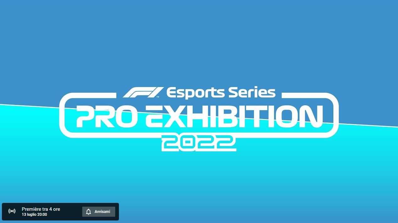More information about "F1 Esports Series Pro Exhibition 2022 [13 Luglio ore 20]"