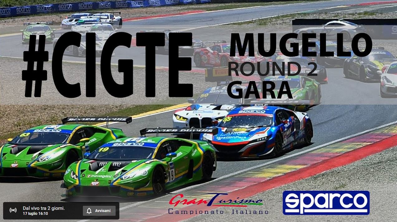 More information about "Campionato Italiano Gran Turismo Endurance - Mugello [Live Streaming]"