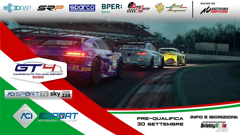 More information about "Campionato Italiano GT4 ACI ESport: mancano 5 settimane, già un grande successo!"