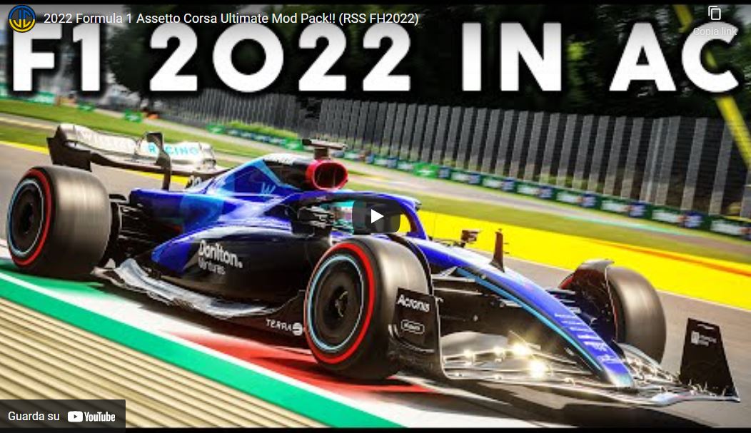 More information about "Assetto Corsa: Formula 1 2022 ultimate mod pack da non perdere"