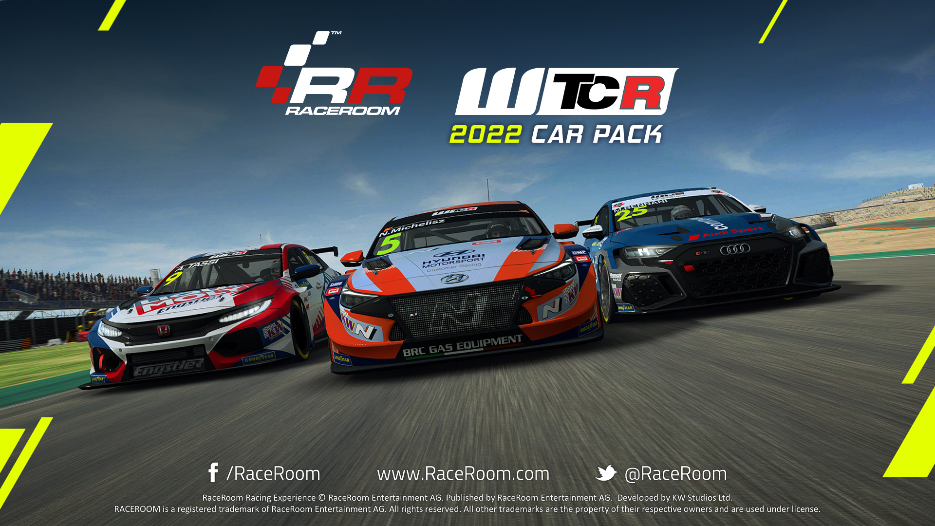 More information about "RaceRoom: WTCR 2022 car pack disponibile"