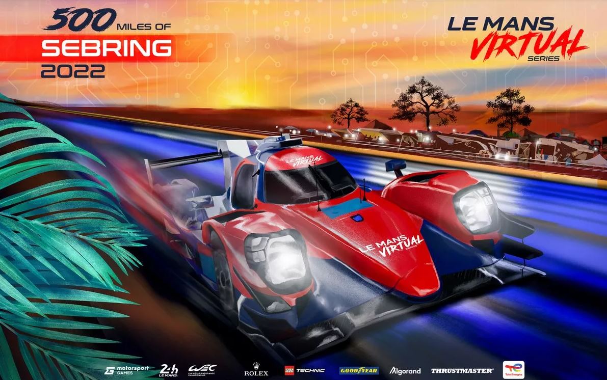 More information about "Le Mans Virtual Series 2022 - LIVE: 500 miles of Sebring"