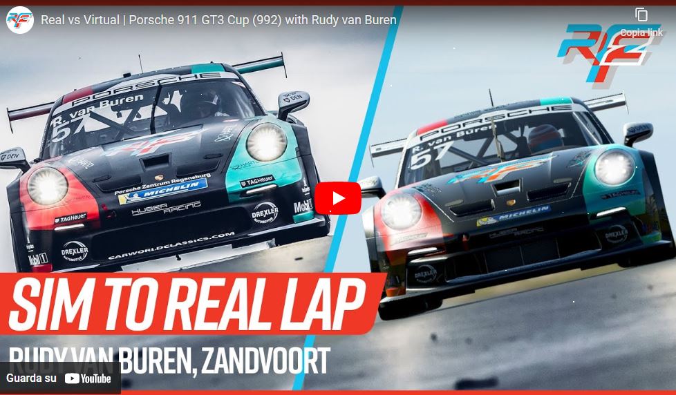 More information about "Video confronto: rFactor 2 vs realtà - Porsche 911 GT3 Cup (992)"