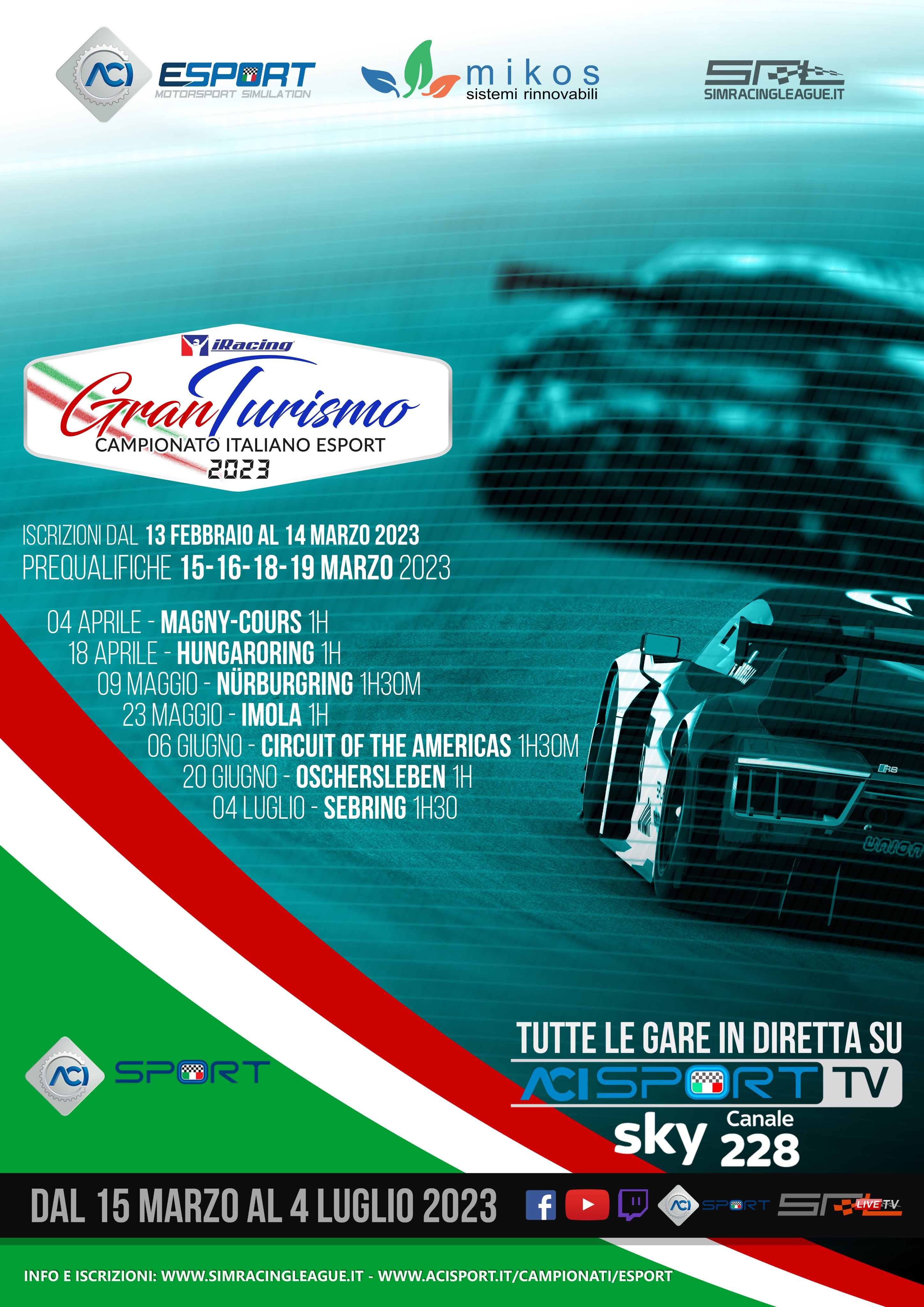 More information about "Campionato Italiano ACI Esport Gran Turismo su iRacing"