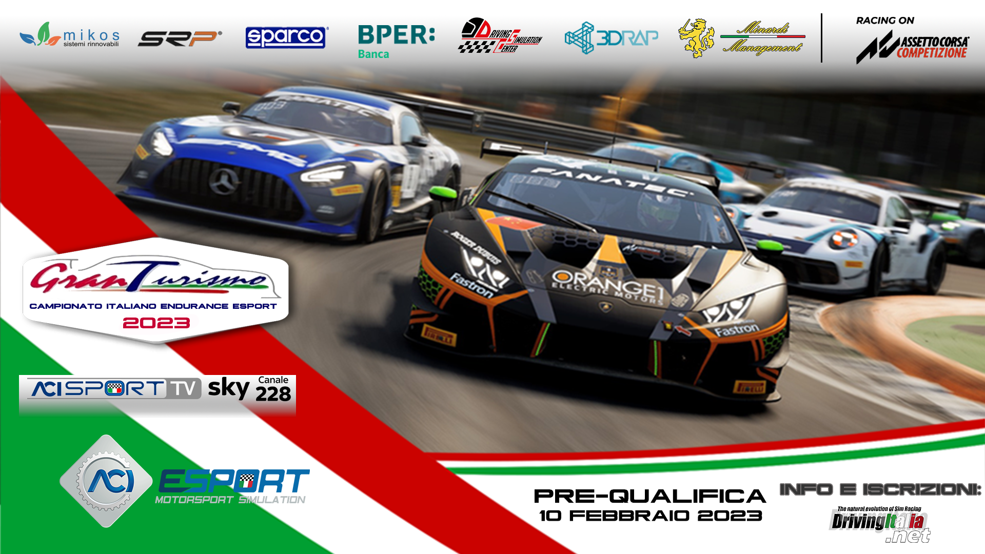 More information about "Campionato Italiano GT Endurance ACI ESport: Erik Del Fante è il Re in prequalifica"