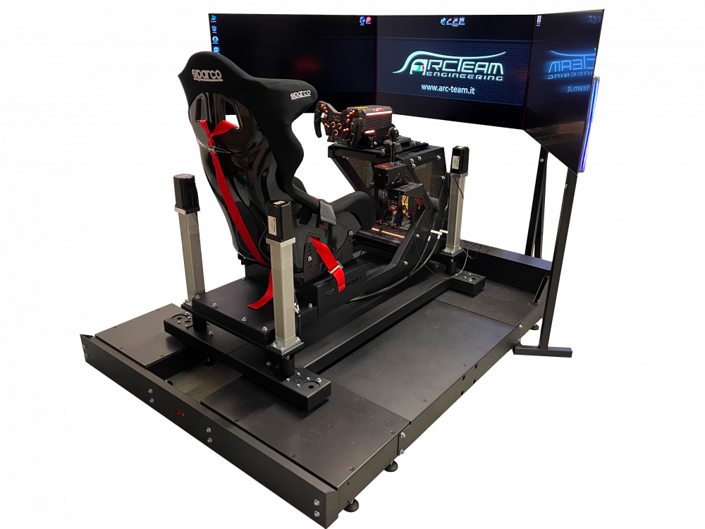 Driving Simulation Center Vallelunga: nuovo simulatore dinamico  professionale 7 Motion dal 31 Marzo! - Driving Simulation Center