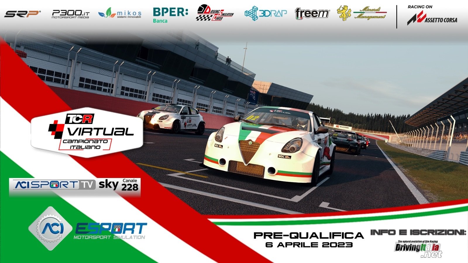 More information about "Campionato Italiano TCR ACI ESport: giovedi 13 si accendono i motori a Monza!"