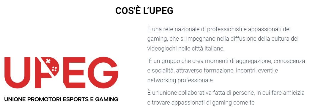 More information about "Unione Promotori Esports e Gaming | UPEG"