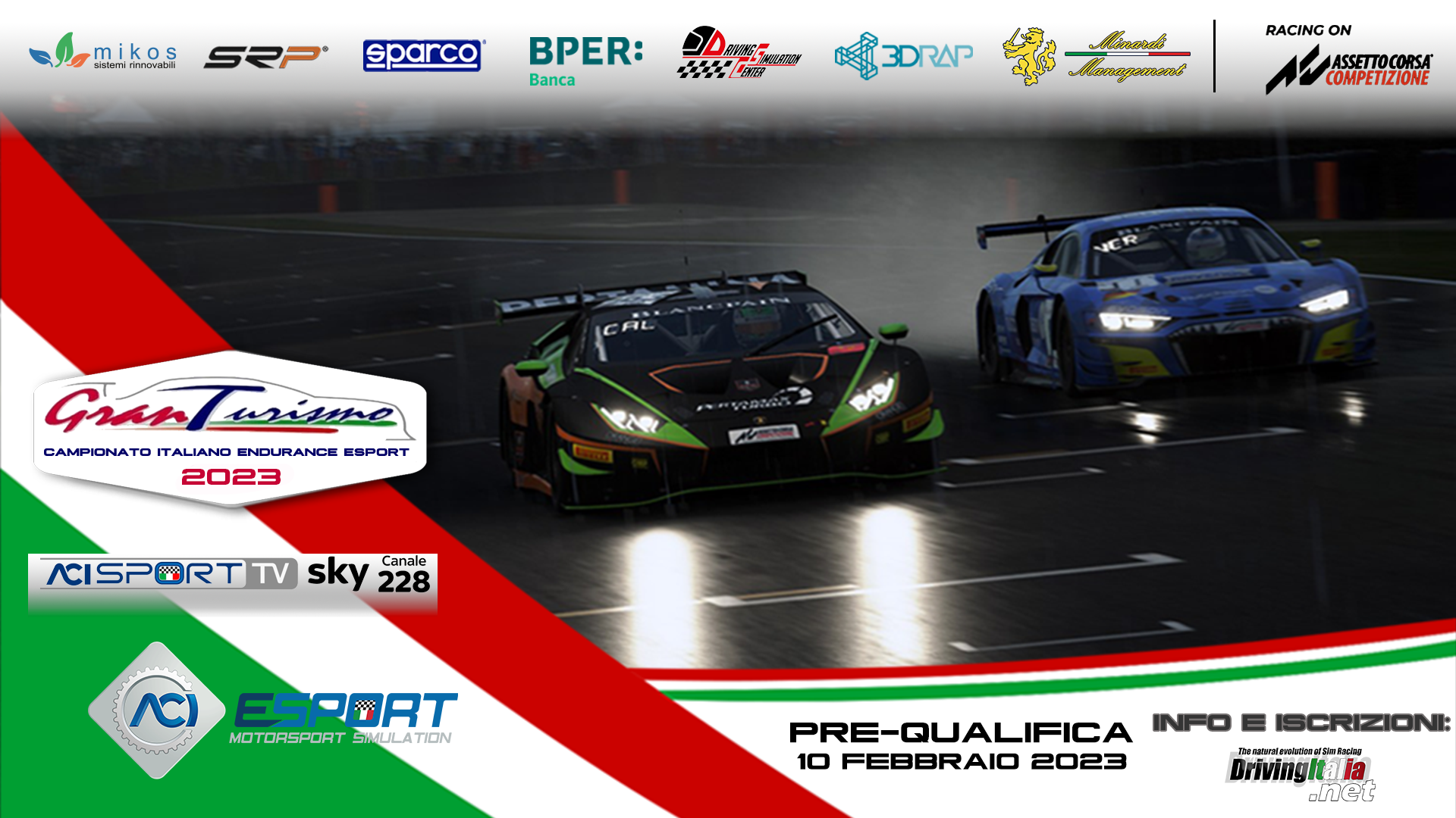 More information about "Campionato Italiano GT Endurance ACI ESport: STASERA (venerdi 5) ultimo round AM da SPA"
