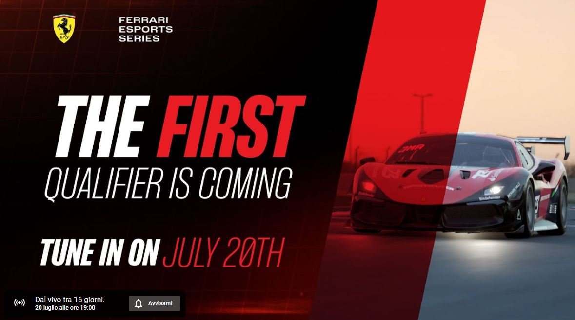 More information about "Ferrari Esports Series 2023 - First Qualifier [20 luglio ore 19]"