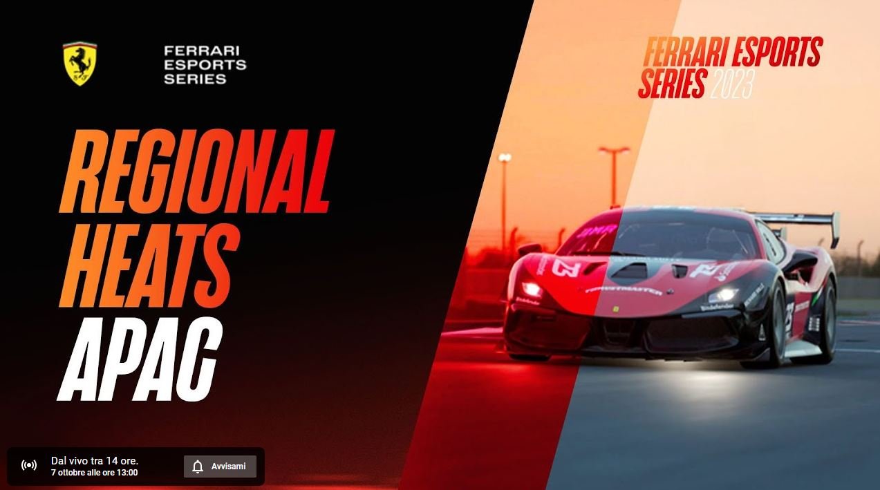 More information about "Ferrari Esports Series 2023 | Regional Heats LIVE"