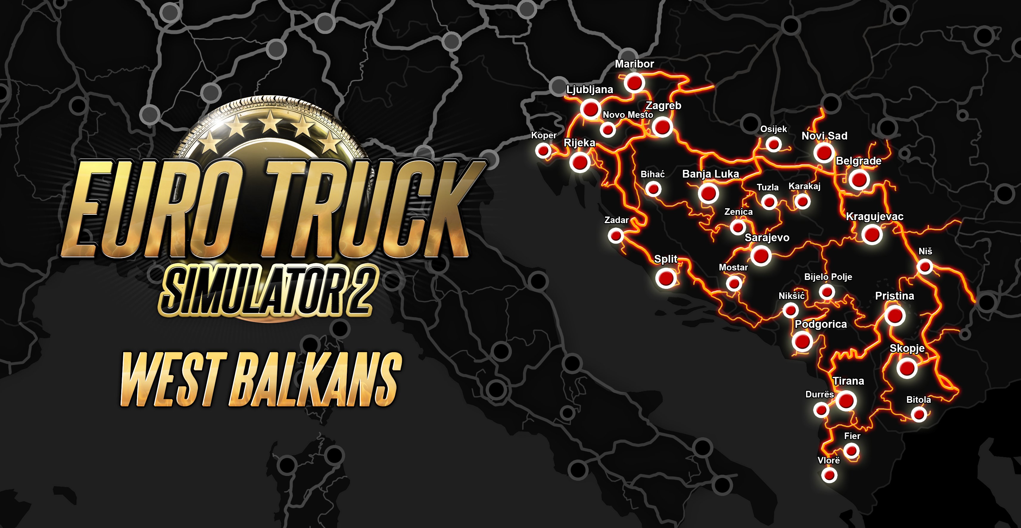 More information about "Euro Truck Simulator 2: 1.48.5 Update e West Balkans DLC"