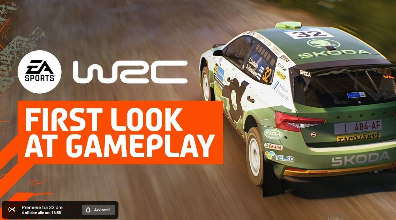 More information about "EA SPORTS™ WRC: First Look at Gameplay video"