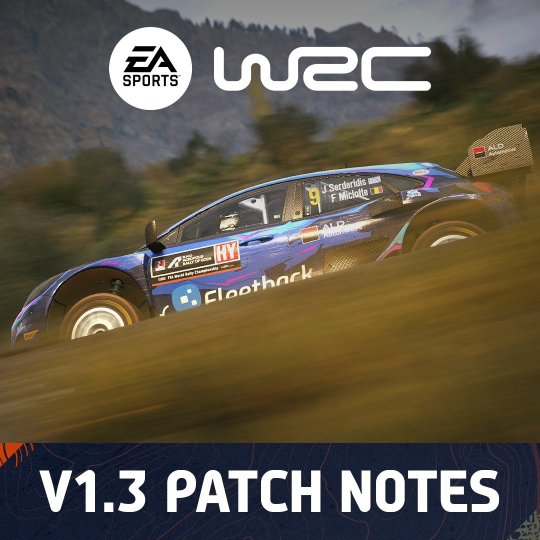 More information about "Patch ufficiale 1.3 per EA Sports WRC"