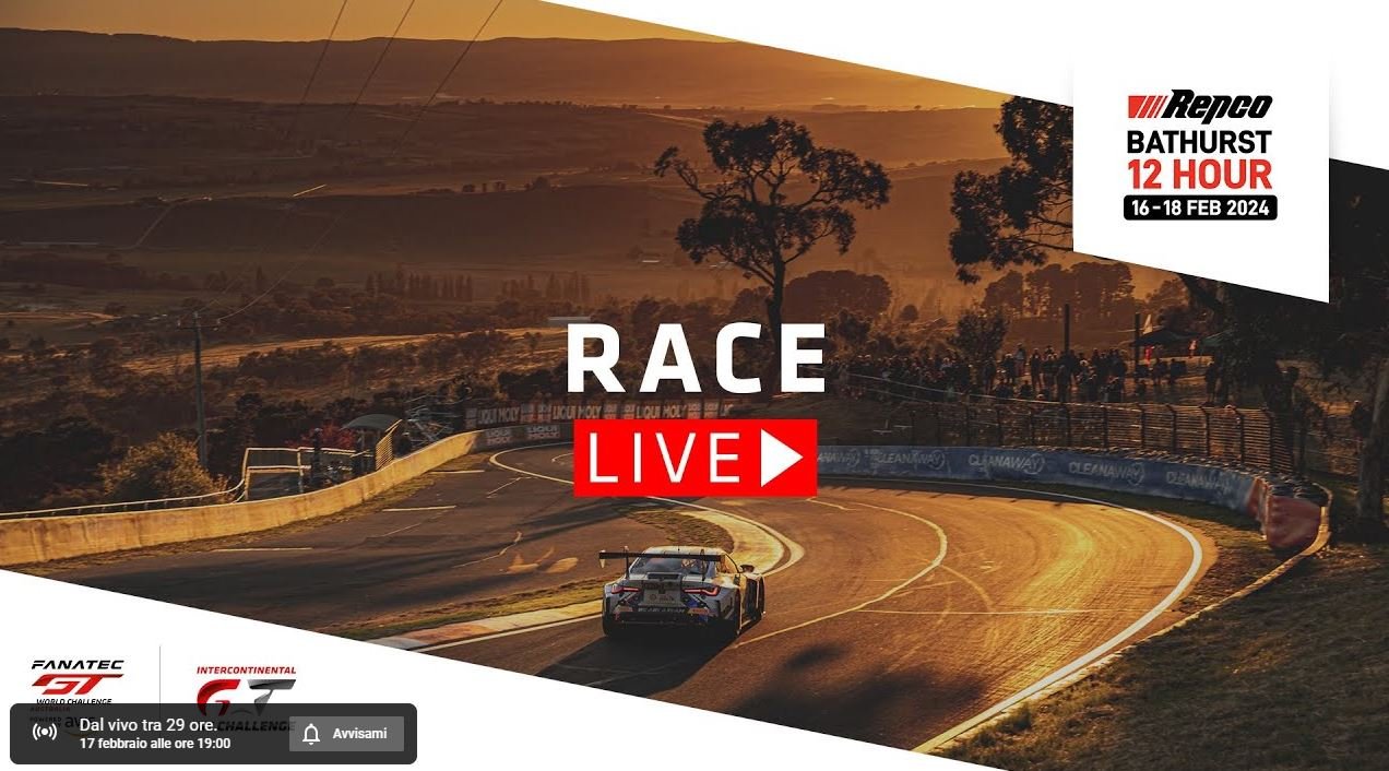 More information about "LIVE | Race | Repco Bathurst 12 Hour | IGTC [17 Febbraio ore 19]"