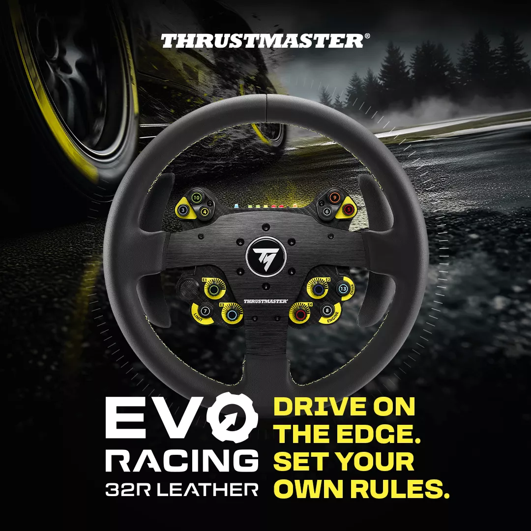 More information about "Thrustmaster lancia il nuovo volante Evo Racing 32R Leather"