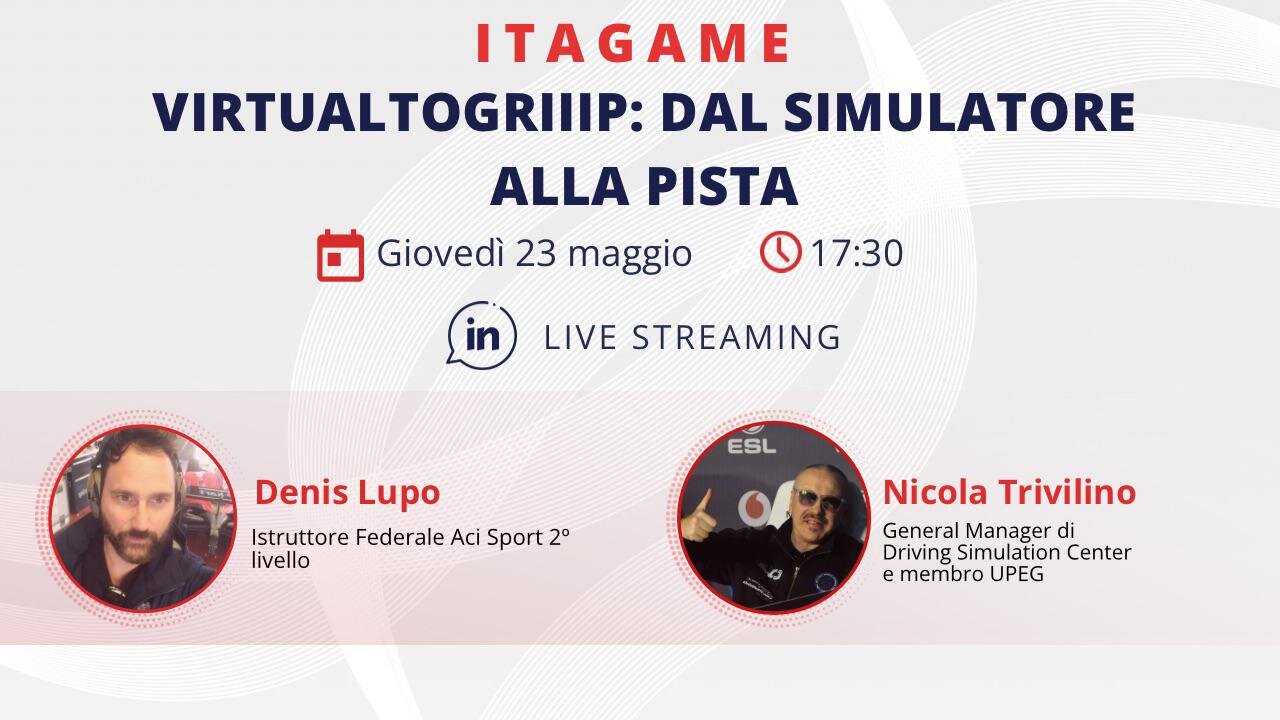 More information about "OIES Talk Simracing Italia: Giovedi 23 ore 17,30 live con Denis Lupo, istruttore ACI Sport"