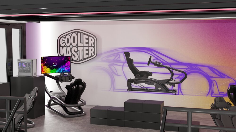 Cooler Master will showcase its complete line of high-performance gaming hardware at ADAC SimRacing Expo 2024..jpg