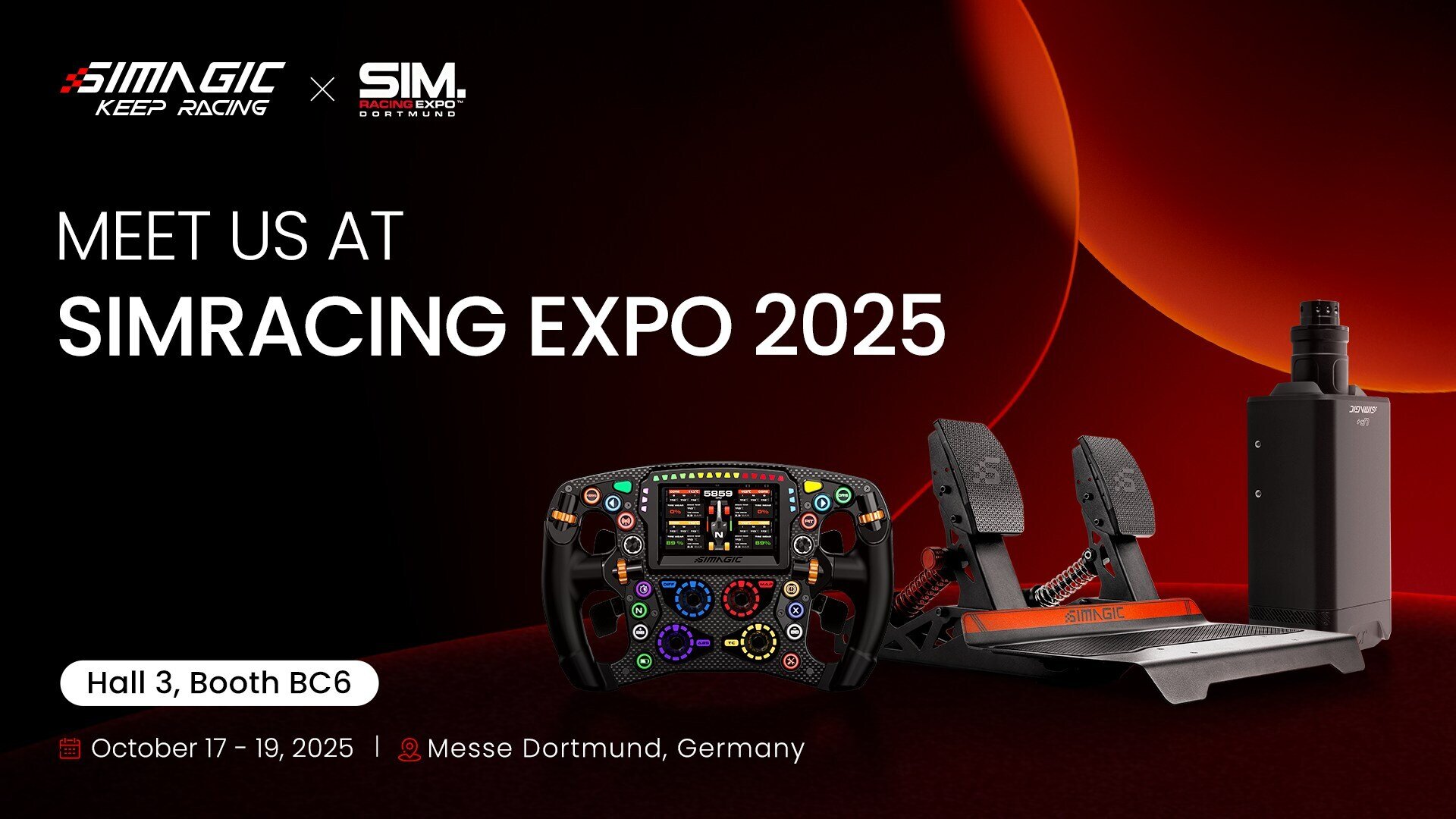 Simmagic Racing Sim Simagic presenta 3 nuovi prodotti al Simracing Expo - Hardware ...