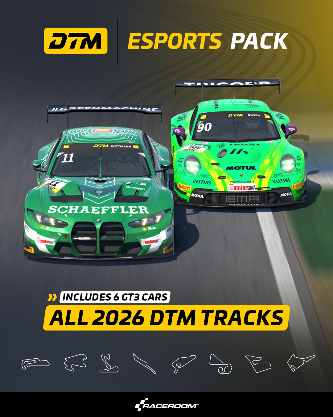 RaceRoom: disponibile il nuovo DTM Esports Pack - Addons ...